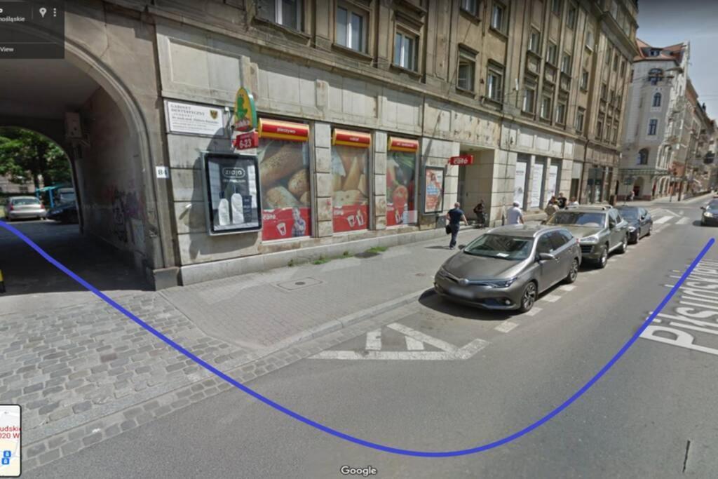 Pilsudskiego 80 - 4 Minuty Do Dworca Glownego Pkp Wrocław Eksteriør billede